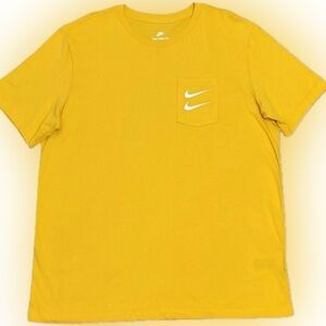 Nike Men’s Double Swoosh Pocket Short Sleeve T Shirt Size XL